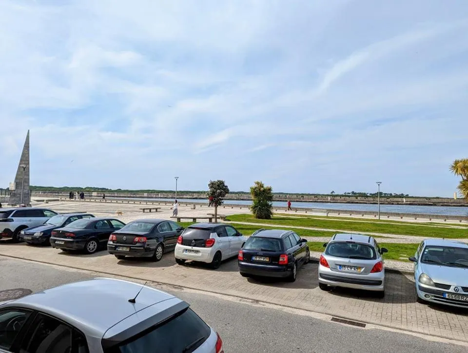 Vista para a ria a partir do apartamento